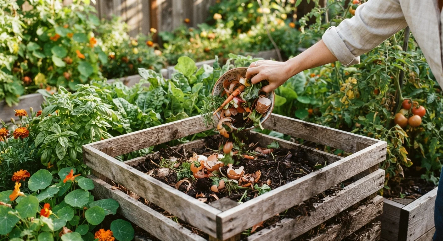 Composting at Home: Turning Kitchen Scraps Into Garden Gold