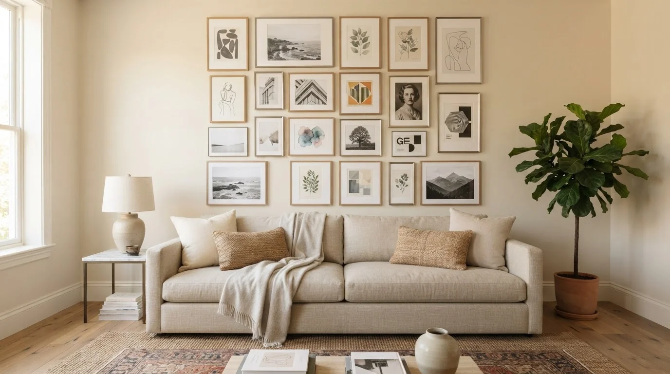 Gallery Walls That Actually Hang Together