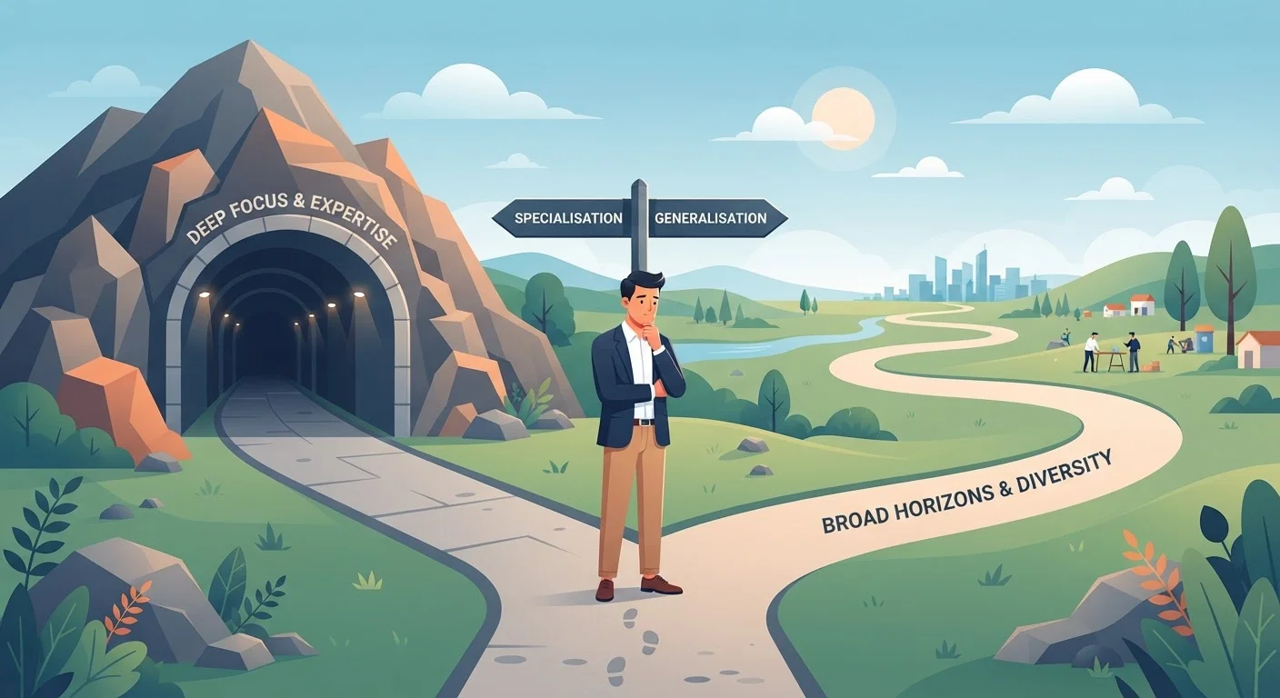 Specialisation vs. Generalisation: Plotting Your Career Path